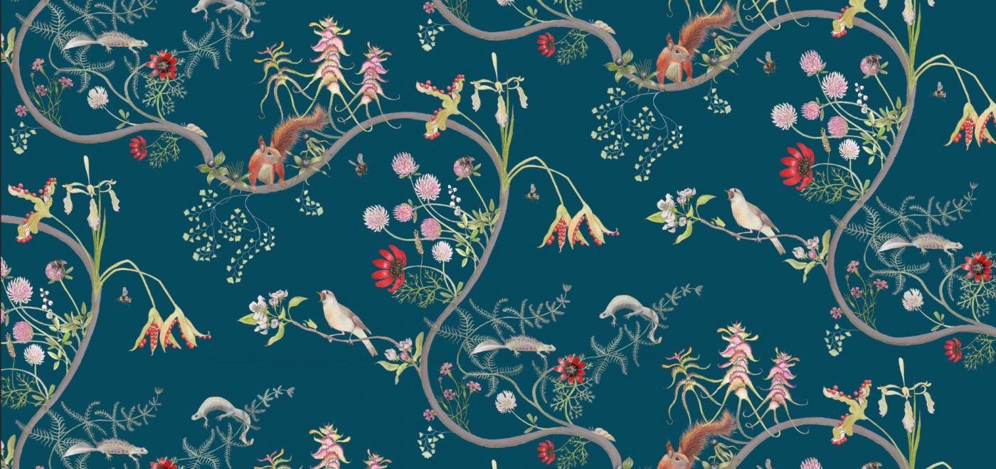 Newton Paisley – Printed Textiles Celebrating Species