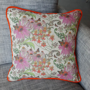 Carolina monarchs cushion