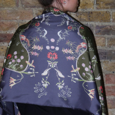 Mercia Vines Silk Wrap