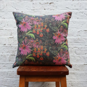 Monarch Prunus Cushion