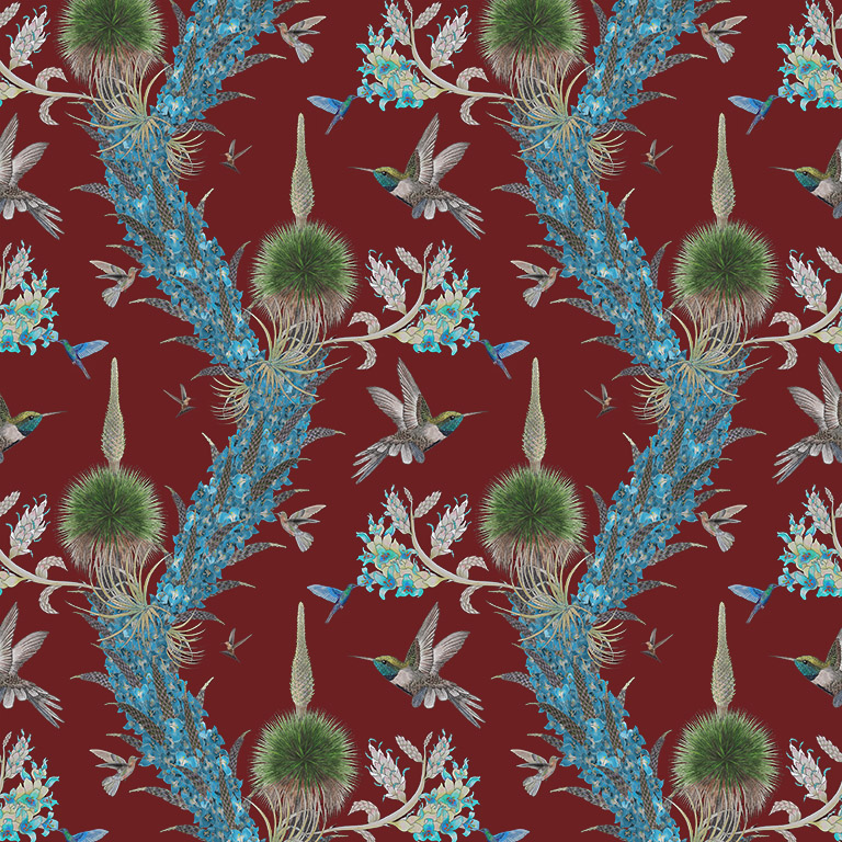 Madidi Hummingbirds Wallpaper Stock – NEWTON PAISLEY