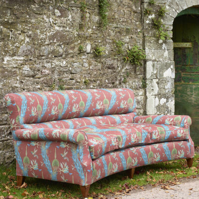 Howard Leigh sofa NP Hummingbirds