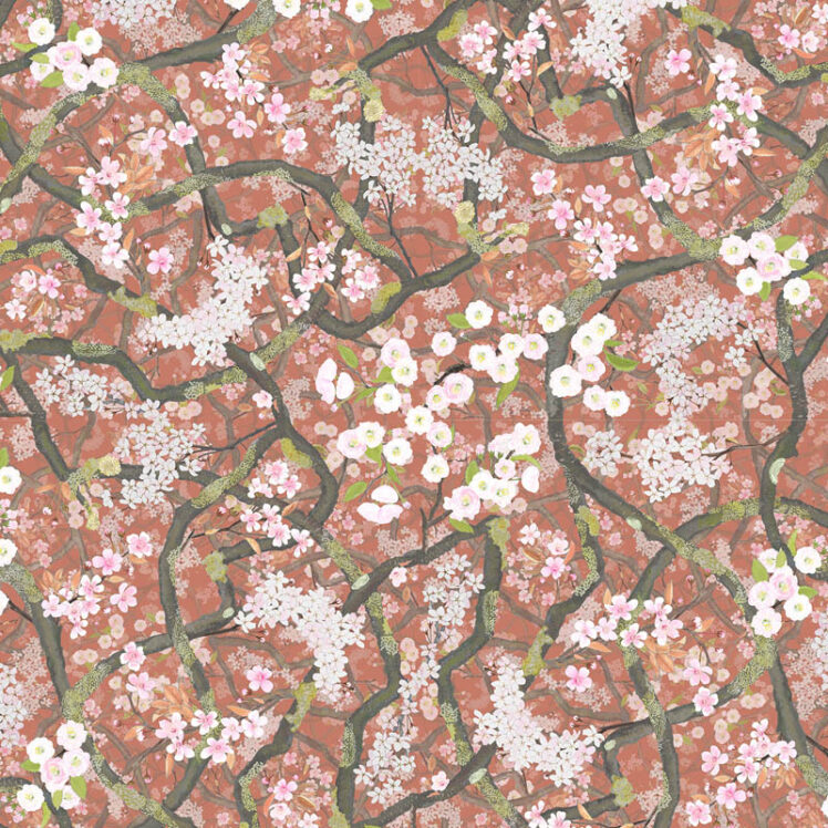 Sakura Kimono Red multi