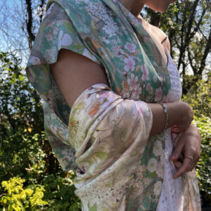 silk scarves sakura